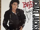 Michael Jackson Bad Signed & Authenticated Vinyl LP