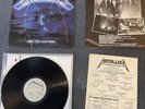 Metallica Ride The Lightning Megaforce 1st Press MRI769 w/ Fan Club Insert