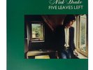NICK DRAKE Mint UNPLAYED 1972 UK 2nd Press FIVE LEAVES LEFT LP / Pink Rim Labels