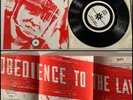 MAN LIFTING BANNER Myth Of Freedom 7” Vinyl-Up Front Unity Beyond Hard Stance