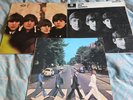 THE BEATLES WITH THE BEATLES/ABBEY ROAD/BEATLES FOR SALE 3 X UK EARLY PRESS LP'S