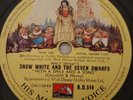 SNOW WHITE AND THE SEVEN DWARFS SOUNDTRACK, 3X 78RPM HMV BD 514,515,516