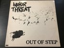 Minor Threat Out Of Step RARE OG 1st Press 1983 Black Back Cover Punk LP