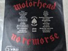 Motorhead No Remorse with Leather Sleeve Double LP Condition EX
