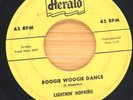 LIGHTNIN' HOPKINS - BOOGIE WOOGIE DANCE / BLUES IS A MIGHTY BAD - SOUL 45 HERALD