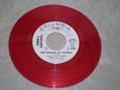 SIMON & GARFUNKEL THE SOUNDS OF SILENCE/SAME RED WAX DJ 45 RPM