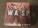 WASP Lp 12” Animal/Show No Mercy 1984  Rare Red Vinyl, France 12-KUT-109