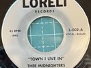Thee Midniters 45 Town I Live In / Dreaming Casually Chicano Latin Soul EX