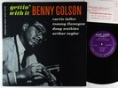 Benny Golson - Gettin' With It LP - New Jazz NJLP 8248 Mono DG RVG VG+ Autograph