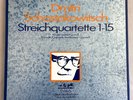 SHOSTAKOVICH Quartets 1-15 BORODIN QUARTET 1975 ED1 EURODISC 8LP Box NM MINT
