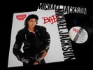 MICHAEL JACKSON/BAD/STICKER/SOUL FUNK/EPIC/HOLLAND PRESS LP