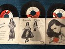 GRACIELA FLORES -- 3  RARE 7” 45s W/ Picture Sleeves,  APACHE Records, Vinyl VG+