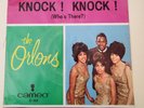 Orlons KNOCK  KNOCK  WHO'S THERE? (GREAT SOUL 45/PS)  #332 PLAYS VG++ NO NOISE