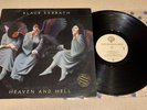 Black Sabbath Heaven And Hell PROMO LP 1980 VG-/VG- Ronnie James Dio BSK 3372