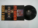 GUNS 'N' ROSES APPETITE FOR DESTRUCTION LP VERY RARE '88 GEFFEN UNCENSORED INNER