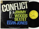 Jimmy Woods Sextet - Conflict LP - Contemporary - M3612 Mono DG VG+