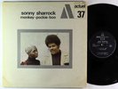 Sonny Sharrock - Monkey-Pockie-Boo LP - BYG Actuel France OG Press VG+