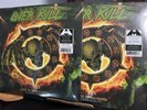 New Overkill Live Vol1 & Vol2 Vinyl Records. Orange and Green Splatter 4LP