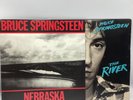 Bruce Springsteen Record Bundle: Nebraska & The River LP Album 12