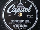 Nat King Cole Trio-The Christmas Song/Cool Of Evening orig 1946 Capitol 78 rpm