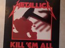 Metallica KIll 'Em All LP Vinyl Record metal thrash 1988 ultrasonically clean