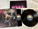 KISS ALIVE  2LP Vinyl RL Robert Ludwig Sterling Pressing 1975 Aucoin Booklet VG