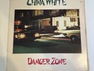 China White Danger Zone Vinyl Record LP 1981 Frontier Punk Rock original rare