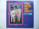 Peace, Justice And Equality It's Time 1976 US Original LP Stone Gold SG-10001