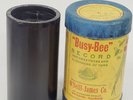 Antique Busy Bee Cylinder Record #424 WON'T YOU THROW A KISS TO ME Phonograph