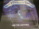 Metallica - Ride the Lightning - 1984 Electra Records 9 60396-1 Record Vinyl LP