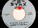 Booker T. & the M.G.'s Stax 127 Green Onions / Behave Yourself EX Original