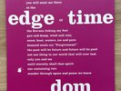 DOM - edge of time - 2LP - Re - Second Battle - NEU ungesp. - col. Vinyl