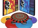 DAMAGED CORNER GNR Use Illusion I & II Yellow/Red/Blue/Purple Colored Vinyl 4LP