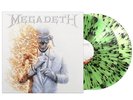 MEGADETH- KIWI  GREEN & BLACK SPLATTER VOLTAGE COLOURED 2X LP-IN STOCK