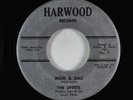 Doo-Wop 45 - The Upsets - Mom & Dad/Wobble Twist - Harwood - rare
