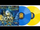 Iron Maiden Live After Death 40th Anniversary 2LP Blue/ Yellow VINYL RECORD New