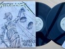 Metallica And Justice For All 1st UK vinyl COMPLETE double inners + tour flyer