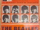 THE BEATLES A hard days night Parlophone GEP 8924 Rare 1964 EP sold in UK text