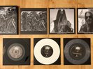 Darkthrone Old Star Limited Edition White Clear & Black 7” Vinyl LP Box Set
