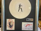 DURAN DURAN “A View to a Kill” White Vinyl UK 7″ Limited Edition Framed Display