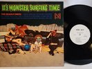 The Deadly Ones - Monster Surfing Time LP - OG PROMO - Rare Garage Surf - VG+
