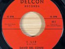 David Del Conte – A Face In A Crowd / I Lie Delcon 45 Soul Doo Wop VG+