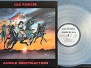 JAG PANZER LICENSE TO KILL AMPLE DESTRUCTION 1984 IRON WORKS CLEAR TEST PRESS LP