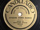 78 RPM Candelario - Mescalero Apache Indians Horn Dance / Devil Dance  - R6D