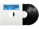 NAS & DJ PREMIER Light Years Day Ones Edition 2xLP SIGNED Blue Sticker