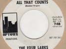 Four Larks That's All That Counts Uptown DEMO Soul Northern Motown