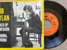 A RARE  FRANCE  BOB DYLAN SERIE GEMINI  PS SINGLE  MIXED UP CONFUSION