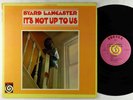 Byard Lancaster - It's Not Up To Us LP - Vortex OG Press 1841 Broadway PROMO