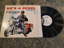 The Crystals He's A Rebel LP  Phil Spector Phillies PHLP-4001 DJ Copy Stamp