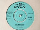 Scarce Northern Soul RUBY JOHNSON Keep On Keeping On/UK Stax 601020 (1967)
